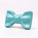 Turquoise Green Ceramic Bow Cabinet Knob